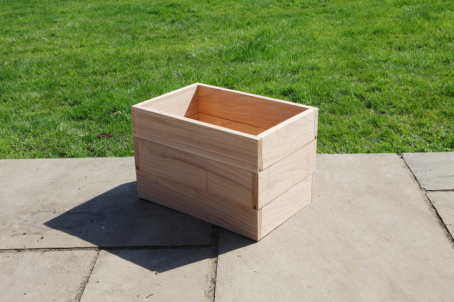 Wooden Planter Set of 3 | Small, Medium & Large