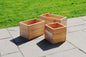 Wooden Planter Set of 3 | Small, Medium & Large